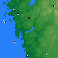Nearby Forecast Locations - Göteborg - Kaart