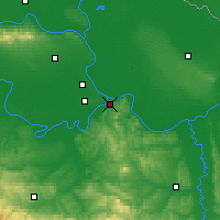 Nearby Forecast Locations - Belgrado - Kaart