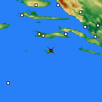 Nearby Forecast Locations - Lastovo - Kaart