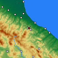 Nearby Forecast Locations - San Marino - Kaart