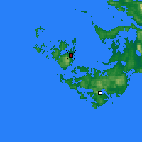 Nearby Forecast Locations - Weddelleiland - Kaart
