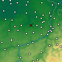 Nearby Forecast Locations - Sint-Truiden - Kaart