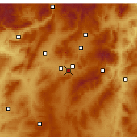 Nearby Forecast Locations - Ankara - Kaart