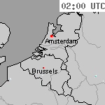 Radarbeelden van Nederland 03:30 UTC