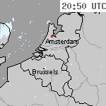 Radarbeelden van Nederland 22:20 UTC