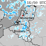 Radarbeelden van Nederland 18:20 UTC
