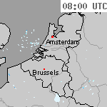 Radarbeelden van Nederland 09:30 UTC