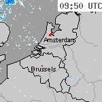Radarbeelden van Nederland 11:20 UTC