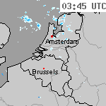 Radarbeelden van Nederland 05:15 UTC