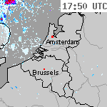Radarbeelden van Nederland 19:20 UTC