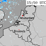 Radarbeelden van Nederland 17:20 UTC