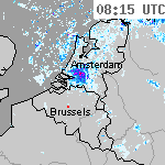 Radarbeelden van Nederland 09:45 UTC
