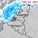 Radarbeelden van Nederland 09:45 UTC