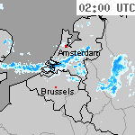 Radarbeelden van Nederland 03:30 UTC