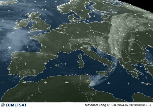 Satellietbeeld Frankrijk!