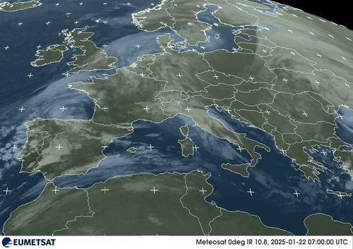 Satellietbeeld Litouwen!