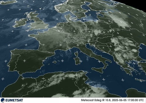 Satellietbeeld Verenigd Koninkrijk!
