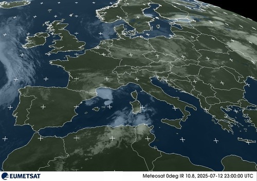 Satellietbeeld Slovenië!