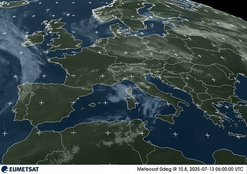 Satellietbeeld Denemarken!