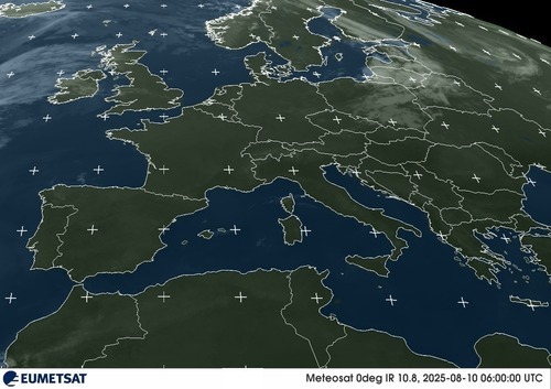 Satellietbeeld Hongarije!