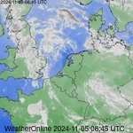 Satellietbeelden van Nederland