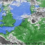 Satellietbeelden van Nederland