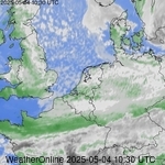 Satellietbeelden van Nederland