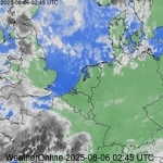 Satellietbeelden van Nederland