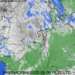 Satellietbeelden van Nederland