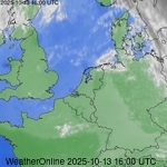 Satellietbeelden van Nederland
