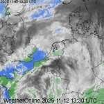 Satellietbeelden van Nederland