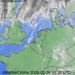 Satellietbeelden van Nederland