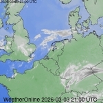 Satellietbeelden van Nederland