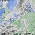 Satellietbeelden van Nederland