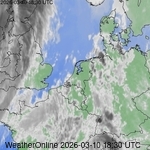 Satellietbeelden van Nederland