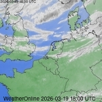 Satellietbeelden van Nederland