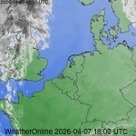 Satellietbeelden van Nederland