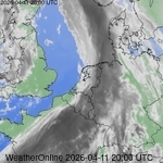 Satellietbeelden van Nederland