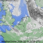 Satellietbeelden van Nederland