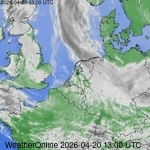 Satellietbeelden van Nederland