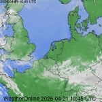 Satellietbeelden van Nederland