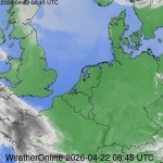 Satellietbeelden van Nederland