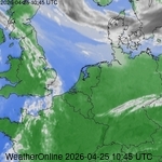 Satellietbeelden van Nederland