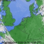Satellietbeelden van Nederland