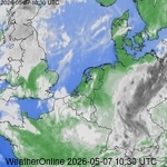 Satellietbeelden van Nederland