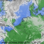 Satellietbeelden van Nederland