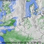 Satellietbeelden van Nederland