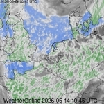 Satellietbeelden van Nederland