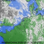 Satellietbeelden van Nederland