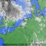 Satellietbeelden van Nederland
